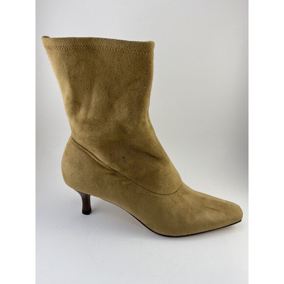 Talbots Boots Kitten Heels Brown Size 6.5 - Picture 2 of 6